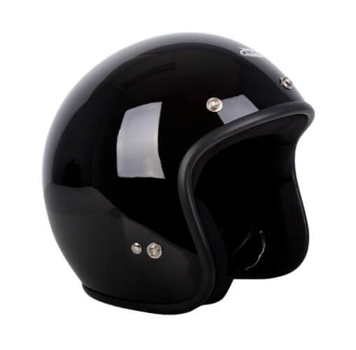 RXT A611C Challenger Open Face Helmet Black - Scooter ...