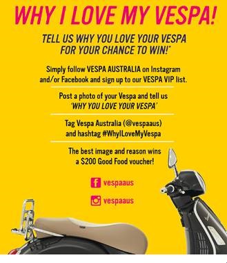 Love your Vespa