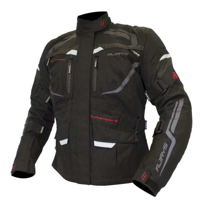 RJays Voyager V Jacket Black Men’s – Scooter Style & Noosa Motorcycles