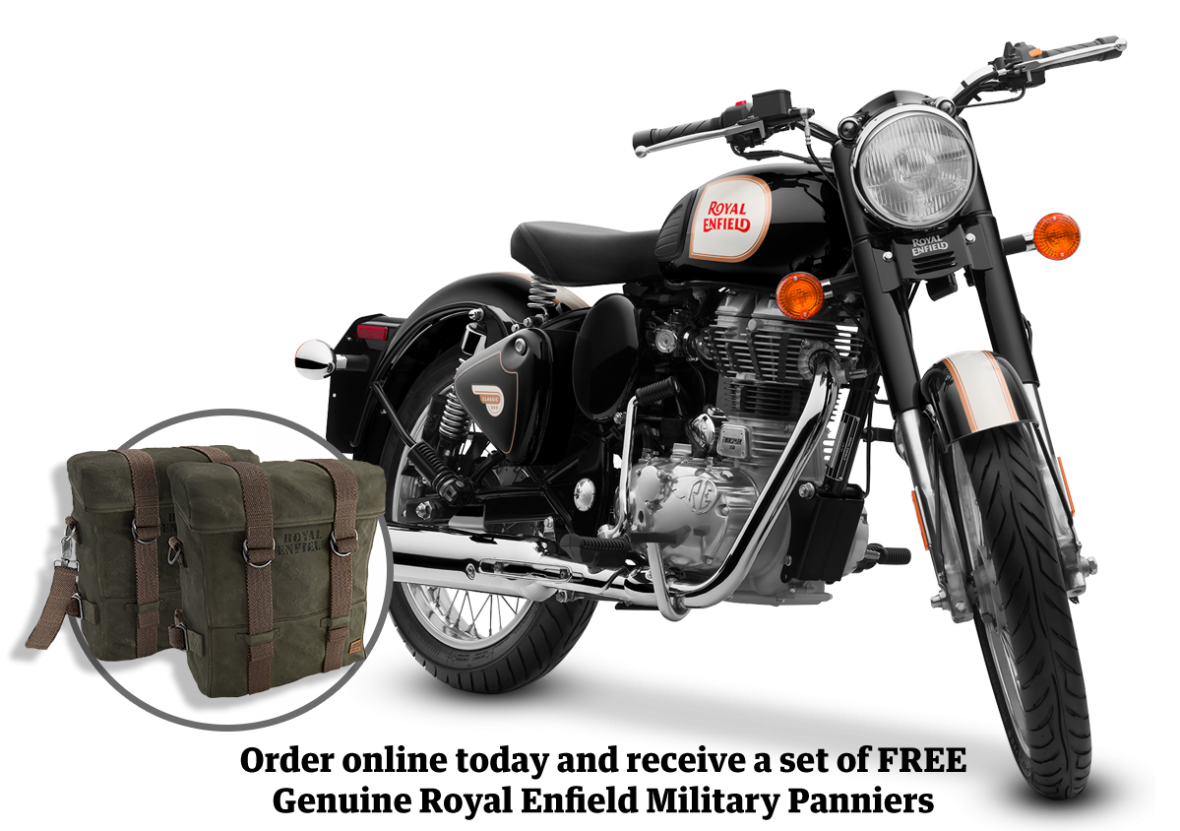 Panniers For Royal Enfield Classic 350 Vlr Eng Br