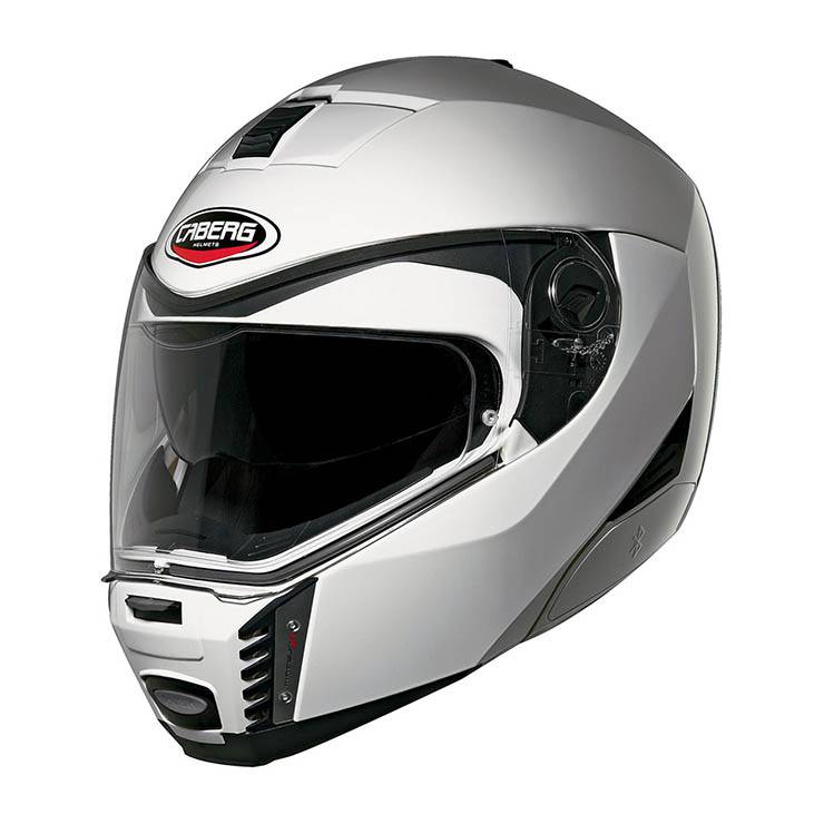 white helmet motorcycle