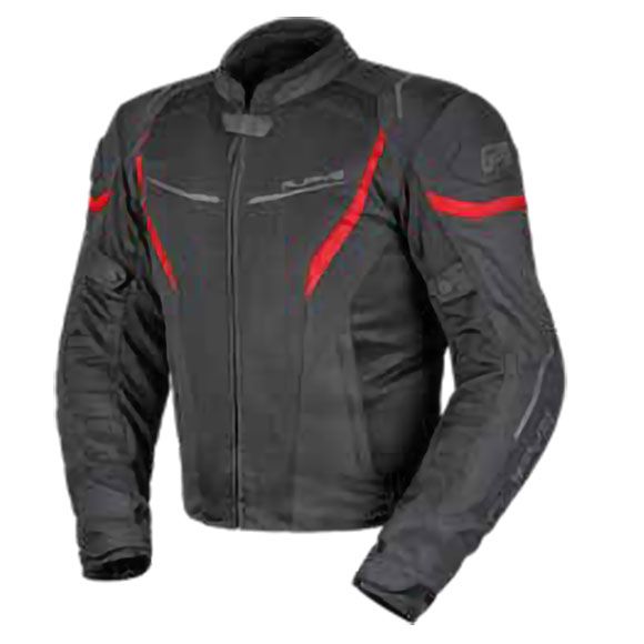 Rjays Swift III Jacket, Black Red - Scooter Style Noosa Motorcycles